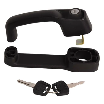 1Set дръжка за заключване на входната врата ABS черна за Bobcat S130 S150 S160 S175 S185 S205 T180 товарач
