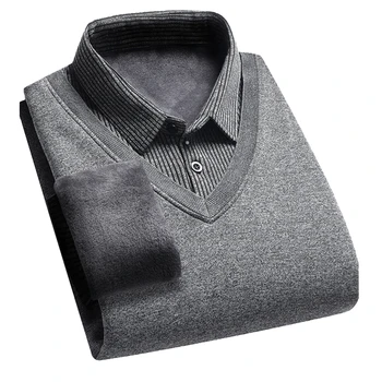 Easy риза риза мода годни пълен ръкав дълъг ръкав мъжки мъжки открит пуловери редовни чисто нов тънък мода