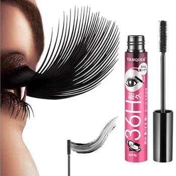 4D Smudge-proof Mascara Waterproof Eyelash Fiber Black Ink Rimel Curling Eye Lash Longening Makeup Extension Volume Mascara
