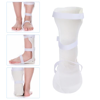 Foot глезена ортеза скоба подкрепа капка крак глезена подкрепа корекция скоба стабилизатор за нараняване на ахилесовото сухожилие