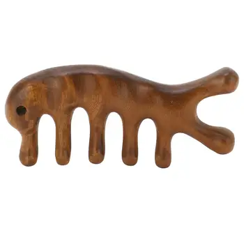 Mellow Wooden Gua Sha Comb - Преносим инструмент за остъргване на дома