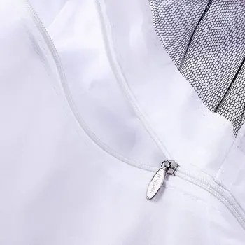 Останете в безопасност, докато търсите страхотно в бяло пчелно защитно облекло, плътно изтъкано, за да предотвратите ужилване на пчелни дрехи и шапка бяло