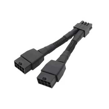 Dual 8Pin към 8Pin захранващ кабел Графичен кабел за захранващ кабел за NVIDIA TESLA K80 / M40 / P100 / V1 GPU 10cm, B