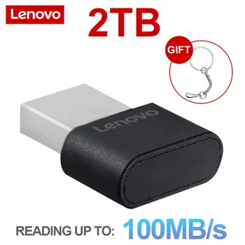 Lenovo USB 3.0 флаш устройство 8TB метално високоскоростно устройство за писалка 2TB водоустойчиво OTG USB PenDrive 128GB за компютърни устройства за съхранение