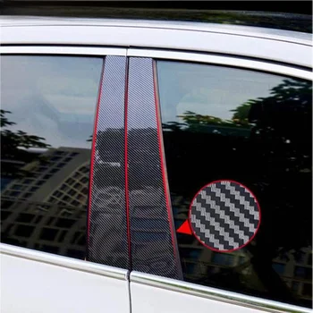 8Pcs Автомобилни стълбове Стикери за прозорци на врати Облицовки за Toyota Land Cruiser Prado Lexus GX460 J150 2010-2023 Хром стайлинг