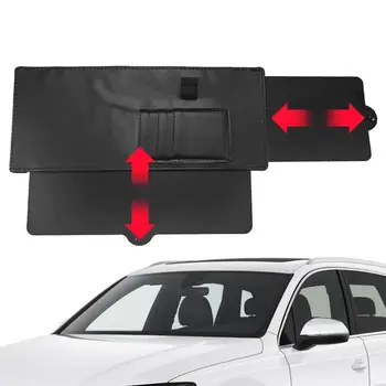  Удължител на сенника за удължаване на слънчевия блокер за автомобили Автомобилен сенник Многофункционален удължител за слънце за кола Регулируем за UV