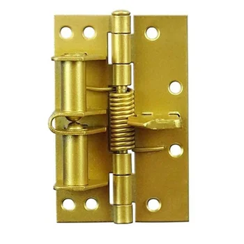 Автоматични панти за затваряне на врати за шкаф гардероб многофункционални подвижни пружинни панти позициониране врата по-близо, злато