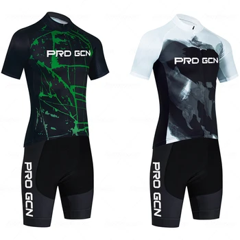 2023 PRO GCN Екип Облекло за велосипеди Мъже Ново облекло за пътни велосипеди Състезателни дрехи Дишаща колоездачна фланелка Комплект Ropa Ciclismo Maillot