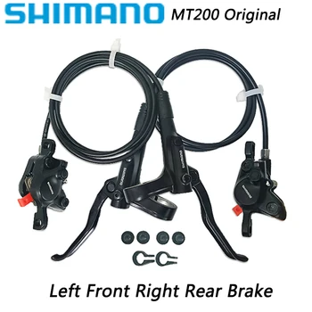 SHIMANO MT200 MT201 M315 Комплект хидравлични дискови спирачки за планински велосипед Съдържа MT200 спирачен лост ротор RT56 RT54 RT26 RT30 HS1 G3