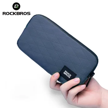 ROCKBROS преносим мобилен телефон чанта портфейл монета чанта джоб малък открит пътуване лов къмпинг туризъм колоездене инструмент за съхранение чанта