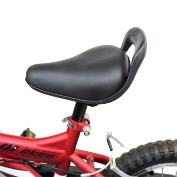 Детски велосипед за възглавница за комфорт на седалката Dwaterproof Water MTB седло PU кожено велосипедно седло меко за възглавница на седалката