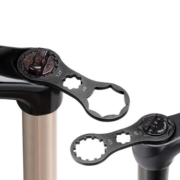 Велосипед предна вилица капачка гаечен ключ инструмент велосипед гаечен ключ за SR Suntour XCR XCT XCM RST инструменти за ремонт на алуминиева сплав Аксесоари за колоездене