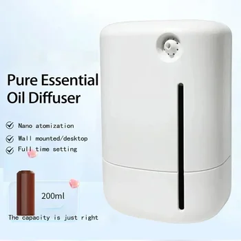Маслен дифузьор Овлажнители Пулверизатор Въздух Ароматерапия Етерични масла Мини дифузори за домашна тоалетна 200ml Mist Maker дезодорант