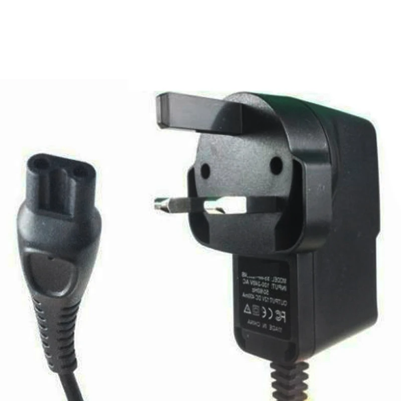 2X адаптер за захранващо зарядно устройство за самобръсначка Hq8505 Hq7380 Hq8500 (Uk Plug)
