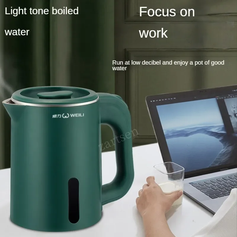 OutdoorTea Water Kettle1L Portable Travel Water Smart Boiler Bottle Mini Coffee Healthy Electrilc Keettle For Home Office