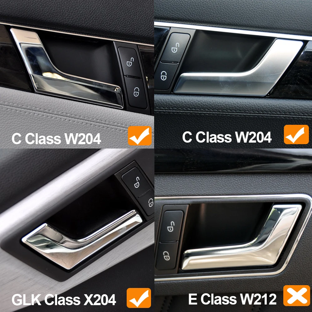 За Mercedes Benz C Class W204 GLK 204 Дръжка за интериорна врата Отключване на отворена врата C180 C200 C260 GLK300 GLK260 2047206262