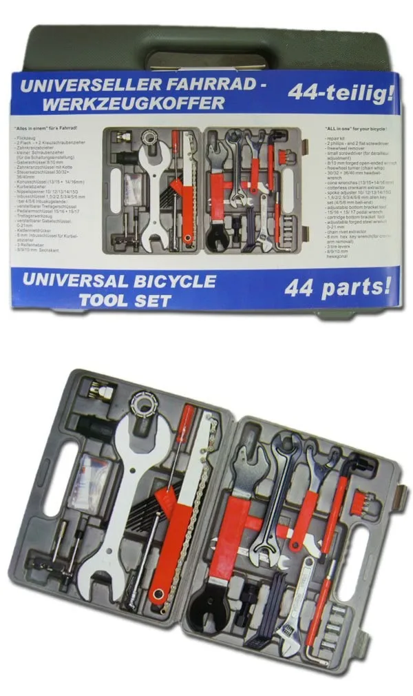 Велосипед 18 в 1 Кутия с инструменти Комплект инструменти за професионална поддръжка Mtb Многофункционални инструменти за ремонт на пътни велосипеди Удобно каране