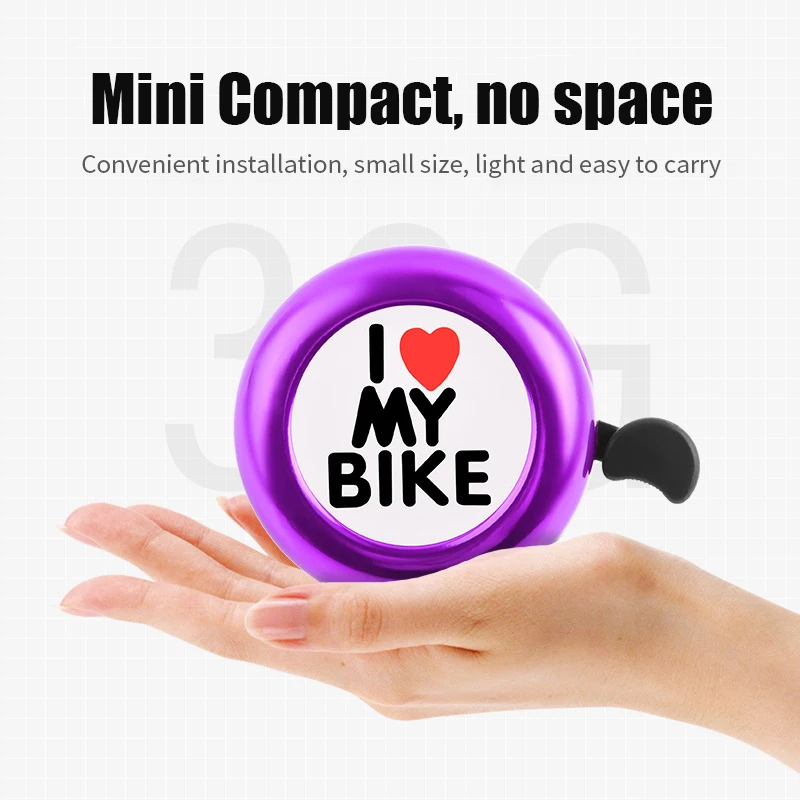 Bicycle Bell Mountain Alloy Compass Bell Horn Bicycle Bell Safety Warning Horn Аксесоари за оборудване за колоездене